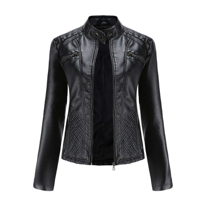 Giacca Donna in Pelle Stile Elegante Classico - Brentozzi