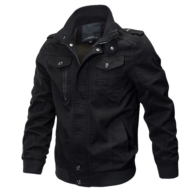 Giacca Bomber Uomo con Fodera in Pile