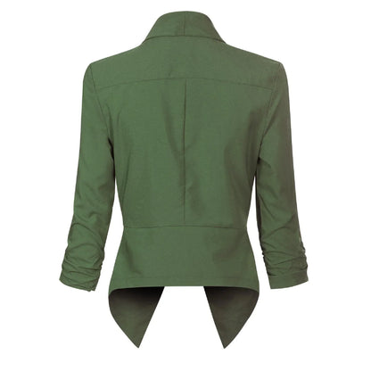 Blazer Donna Manica Lunga Aperto Frontale