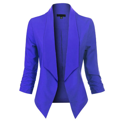 Blazer Donna Manica Lunga Aperto Frontale