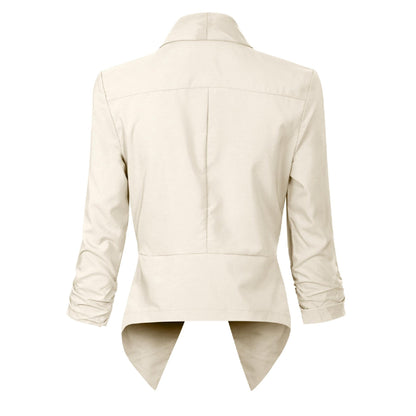 Blazer Donna Manica Lunga Aperto Frontale