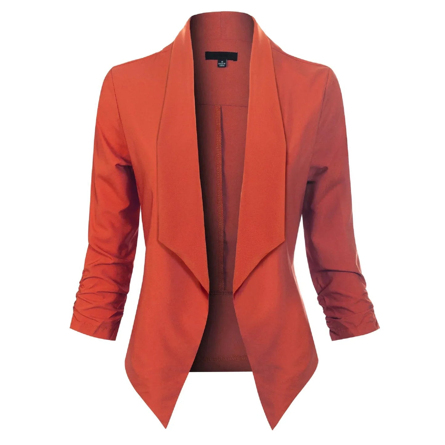 Blazer Donna Manica Lunga Aperto Frontale