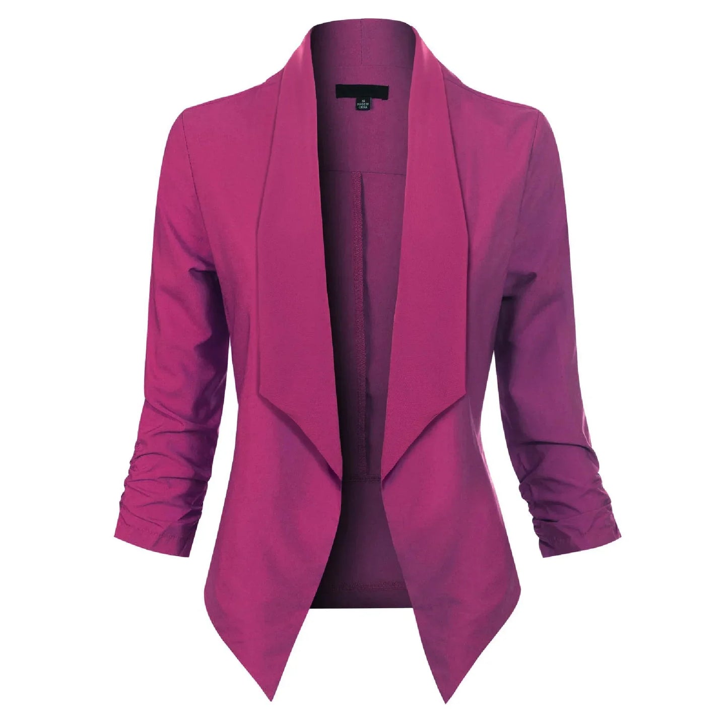 Blazer Donna Manica Lunga Aperto Frontale