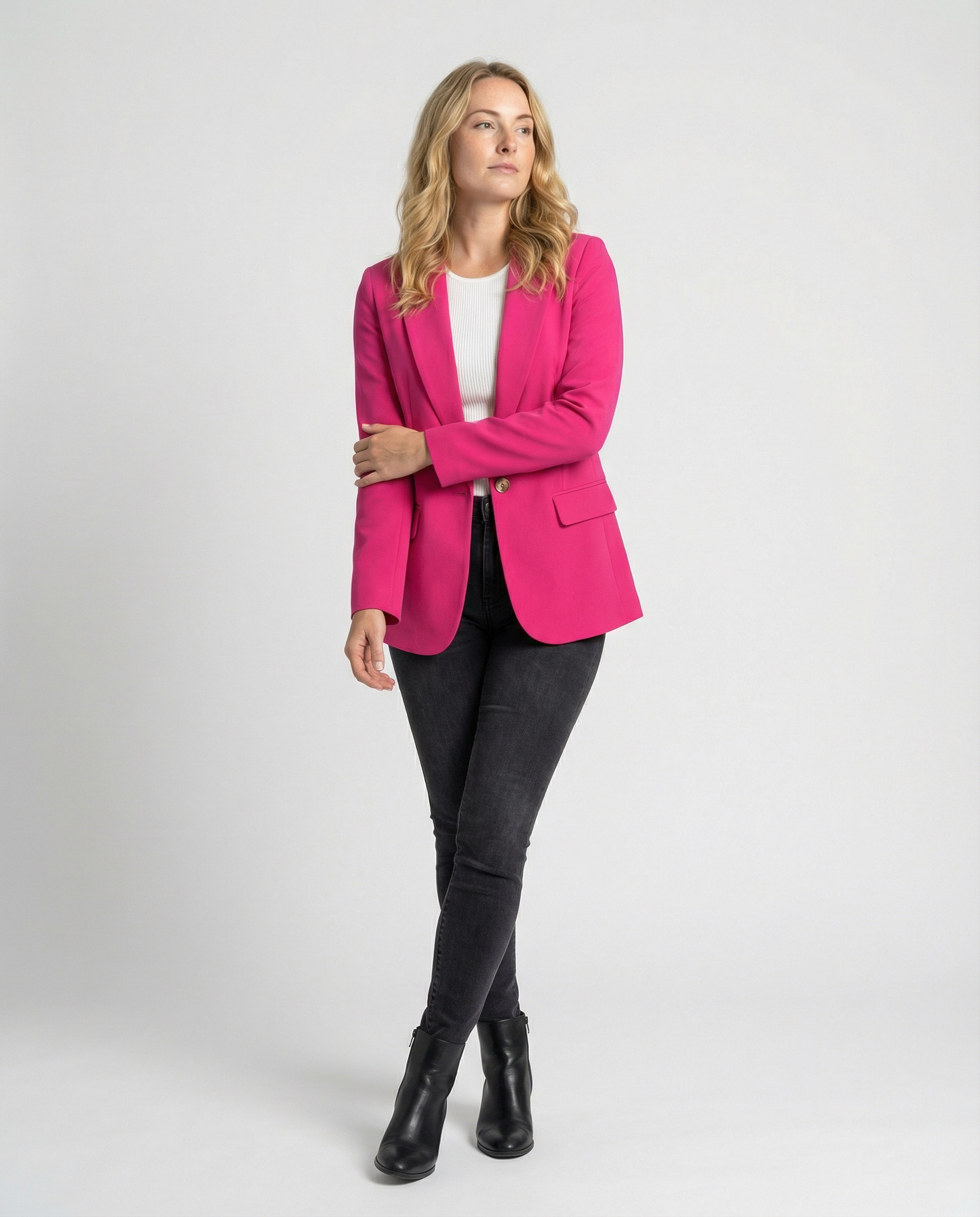 Blazer Donna Elegante Monopetto Slim Fit