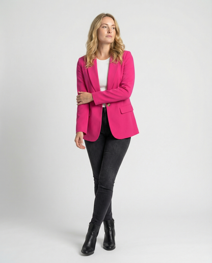 Blazer Donna Elegante Monopetto Slim Fit