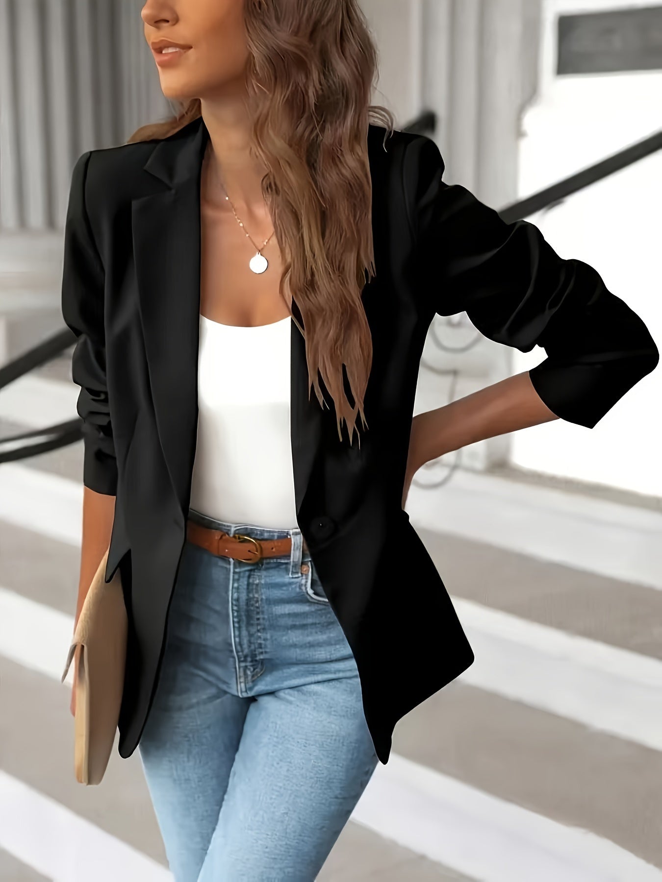 Blazer Donna Monopetto Sfiancato - Brentozzi