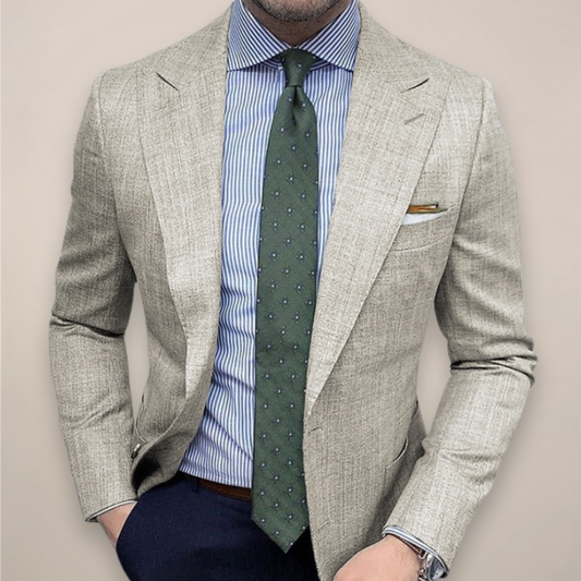 Blazer Uomo Strutturato Vestibilità Slim - Brentozzi