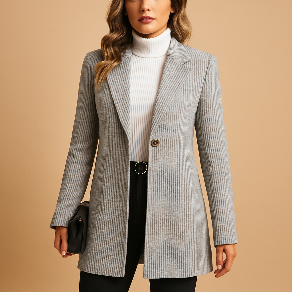 Blazer Donna Aderente Maniche Lunghe - Vesarelli