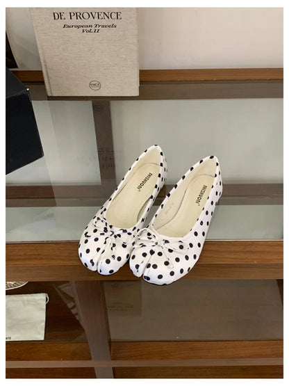 Blossom | Ballerine Tabi in Pelle Morbida 10