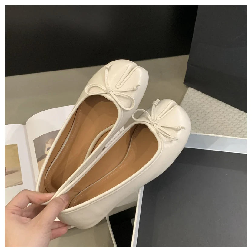Blossom | Ballerine Tabi in Pelle Morbida 11