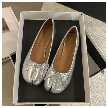 Blossom | Ballerine Tabi in Pelle Morbida 12