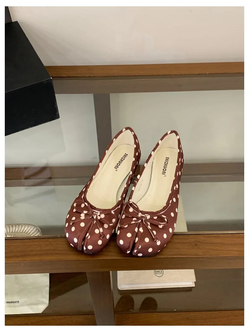 Blossom | Ballerine Tabi in Pelle Morbida 7