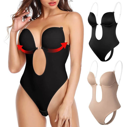 Body Modellante Scollo a V Senza Spalline per Comfort e Eleganza, Ideale per Occasioni Speciali 1