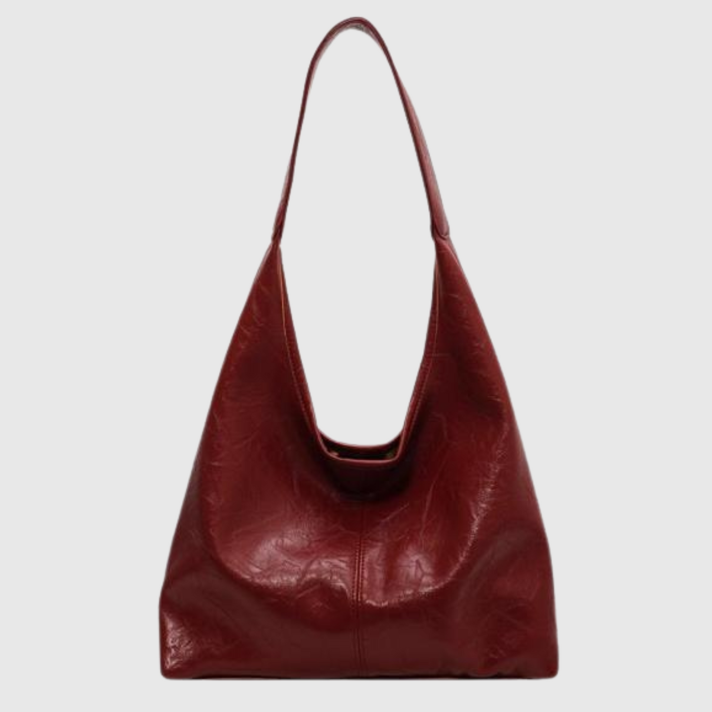 Bola | Borsa A Tracolla Semicircolare In Pelle PU Rosso Taglia Unica