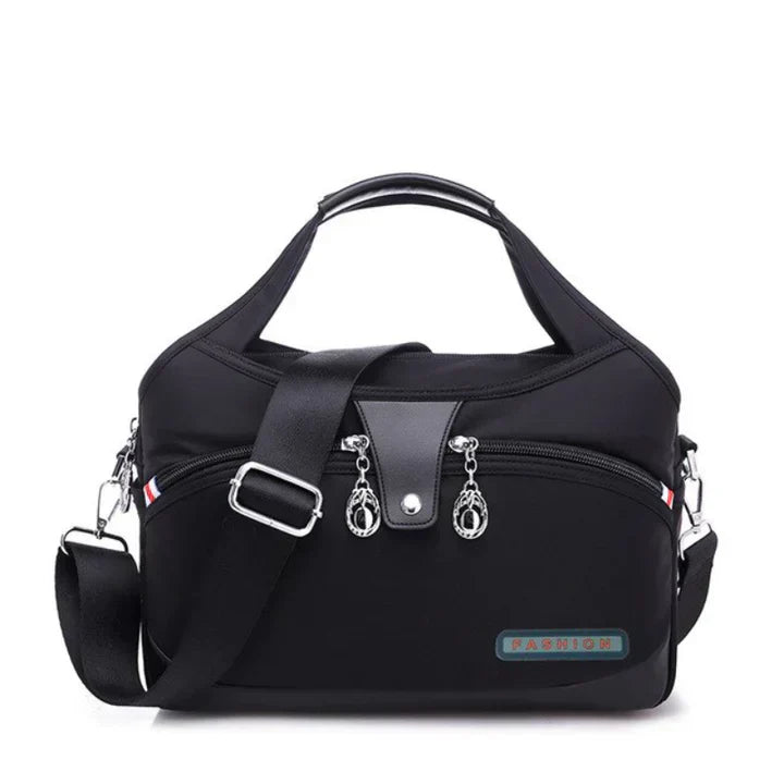 Borsa a Mano Donna in Tessuto Oxford Antifurto Elegante - Vesarelli