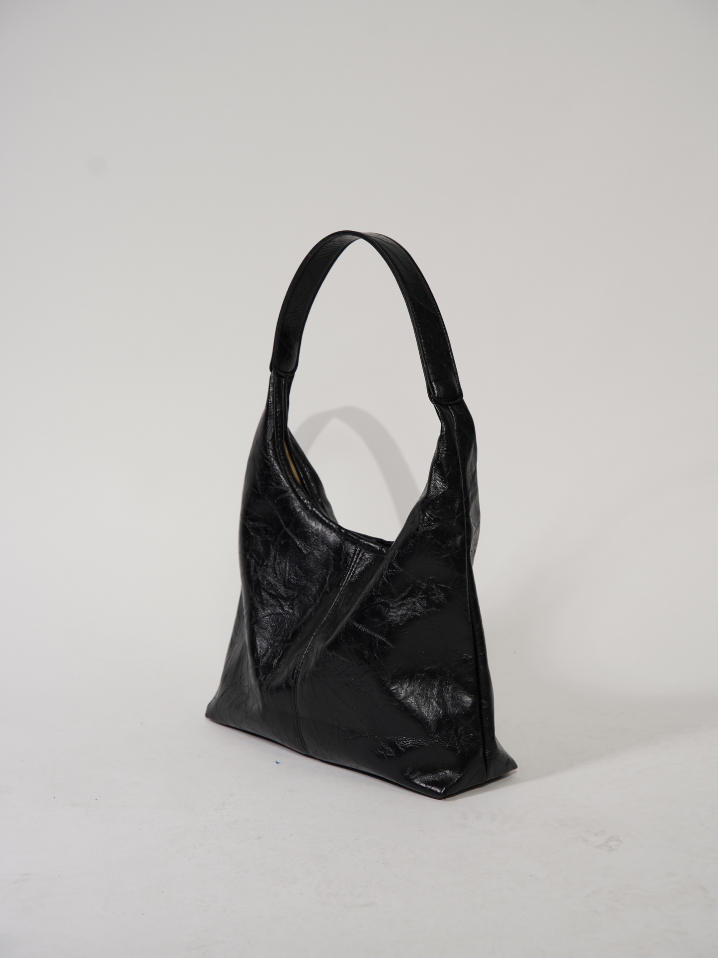Borsa a mano pratica in pelle invecchiata da donna, resistente ed elegante 1