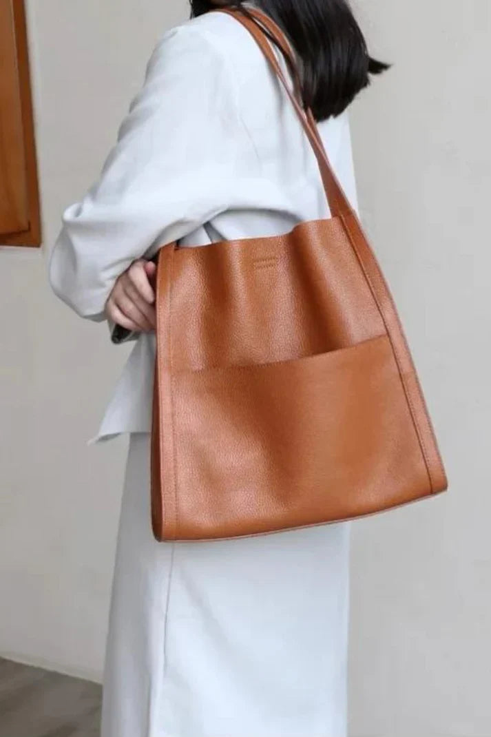Borsa a tracolla elegante da donna, design versatile, tessuto sintetico resistente 1