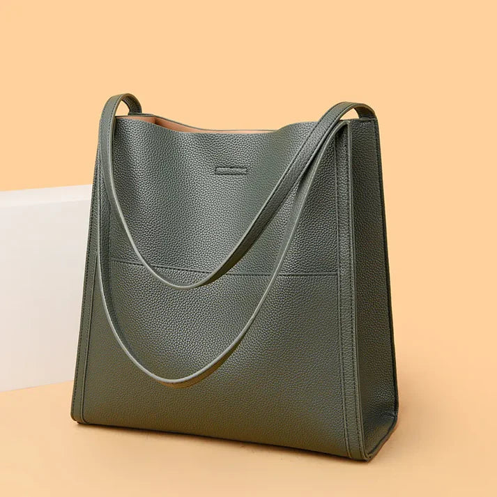 Borsa a tracolla elegante da donna, design versatile, tessuto sintetico resistente 7