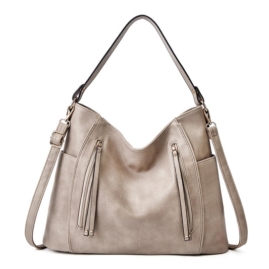 Borsa Tracolla Donna in PU Spaziosa Elegante - Vesarelli