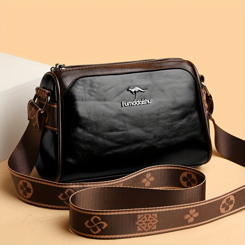 Borsa Tracolla Donna in Pelle Vegana Elegante Funzionale - Vesarelli