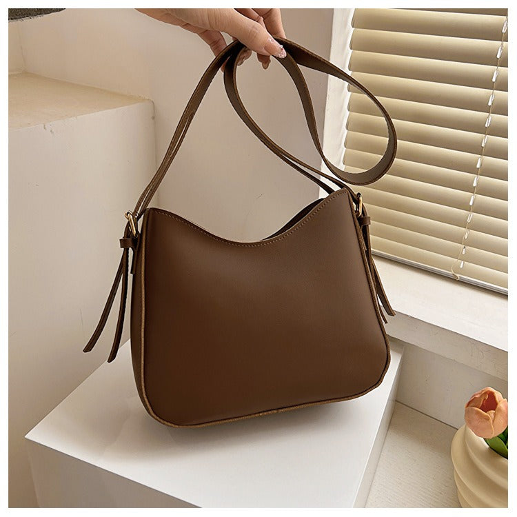 Borsa Tracolla Donna in Pelle Vegana Minimalista - Vesarelli