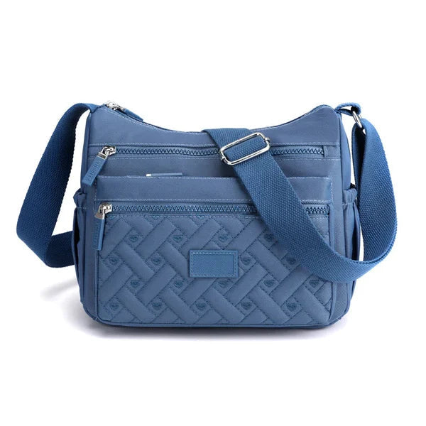 Borsa a tracolla pratica da donna in nylon resistente 11