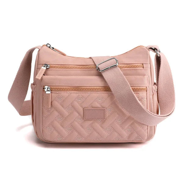 Borsa a tracolla pratica da donna in nylon resistente 13