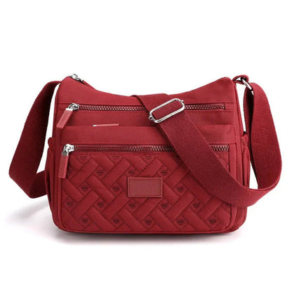 Borsa a tracolla pratica da donna in nylon resistente 14