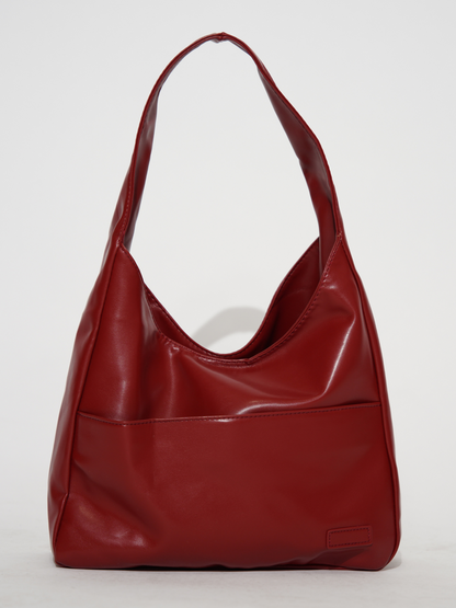 Borsa Tracolla Donna in Pelle Vegana Rotonda Elegante - Vesarelli