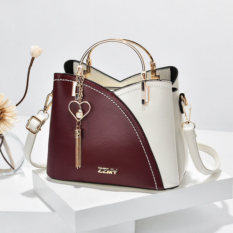 Borsa elegante da donna in pelle PU, design spazioso 6