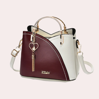 Borsa elegante da donna in pelle vegana 7