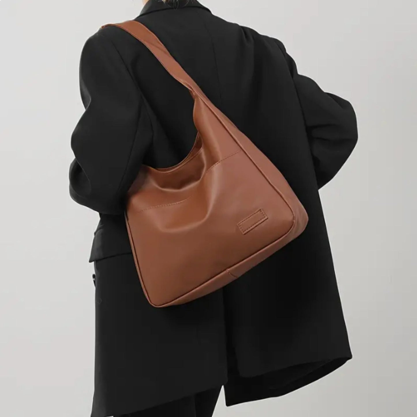 Borsa tote elegante da donna per tutti i giorni, materiale resistente 6