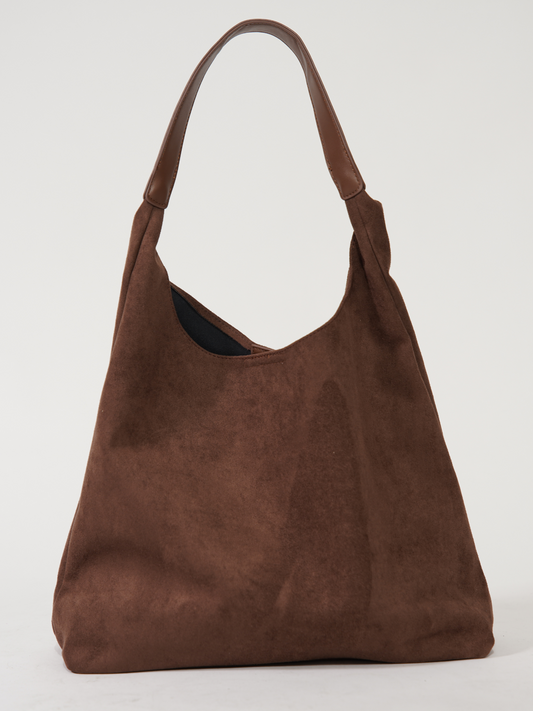 Borsa Tote Donna in Pelle Scamosciata Versatile - Vesarelli