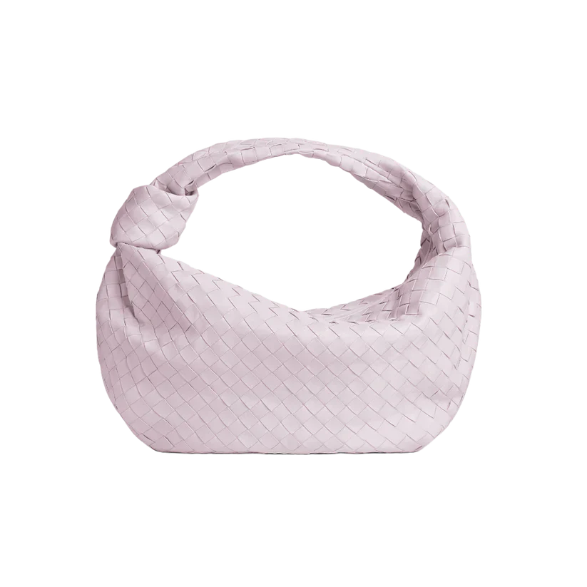 Borsa Midi Donna Intrecciata Fatta a Mano Versatile