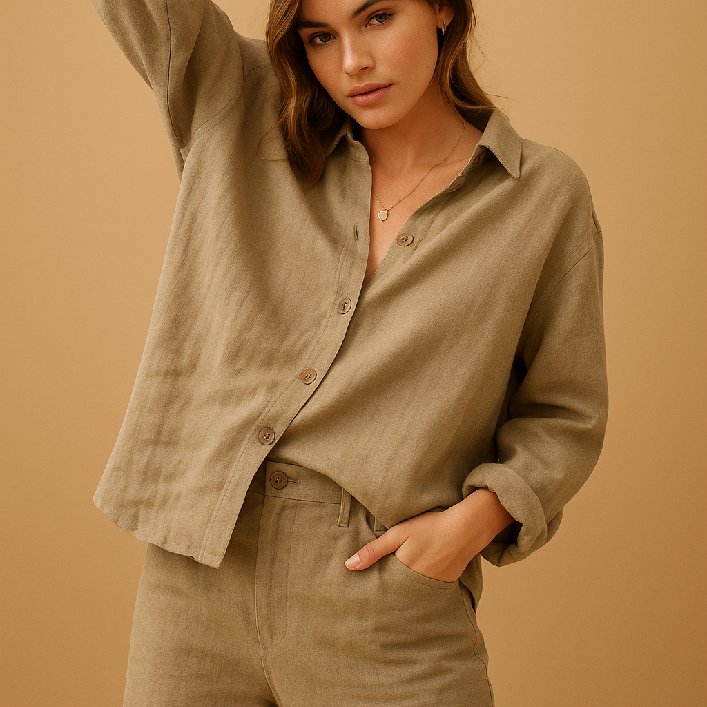 Britt | Camicetta casual in cotone da donna 2