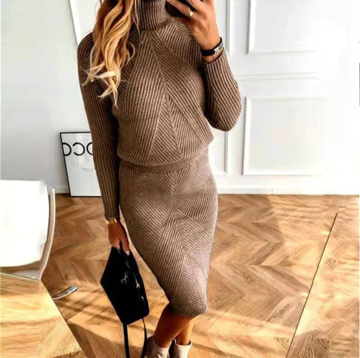 Abito Maglione Donna in Maglia Morbida Vestibilità Comoda