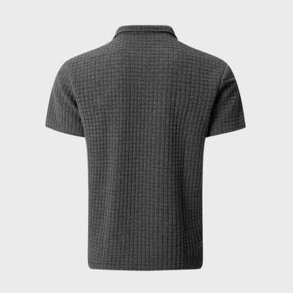 Polo Uomo Tessuto a Nido dApe Vestibilità Regular