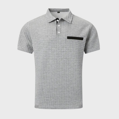 Polo Uomo Tessuto a Nido dApe Vestibilità Regular
