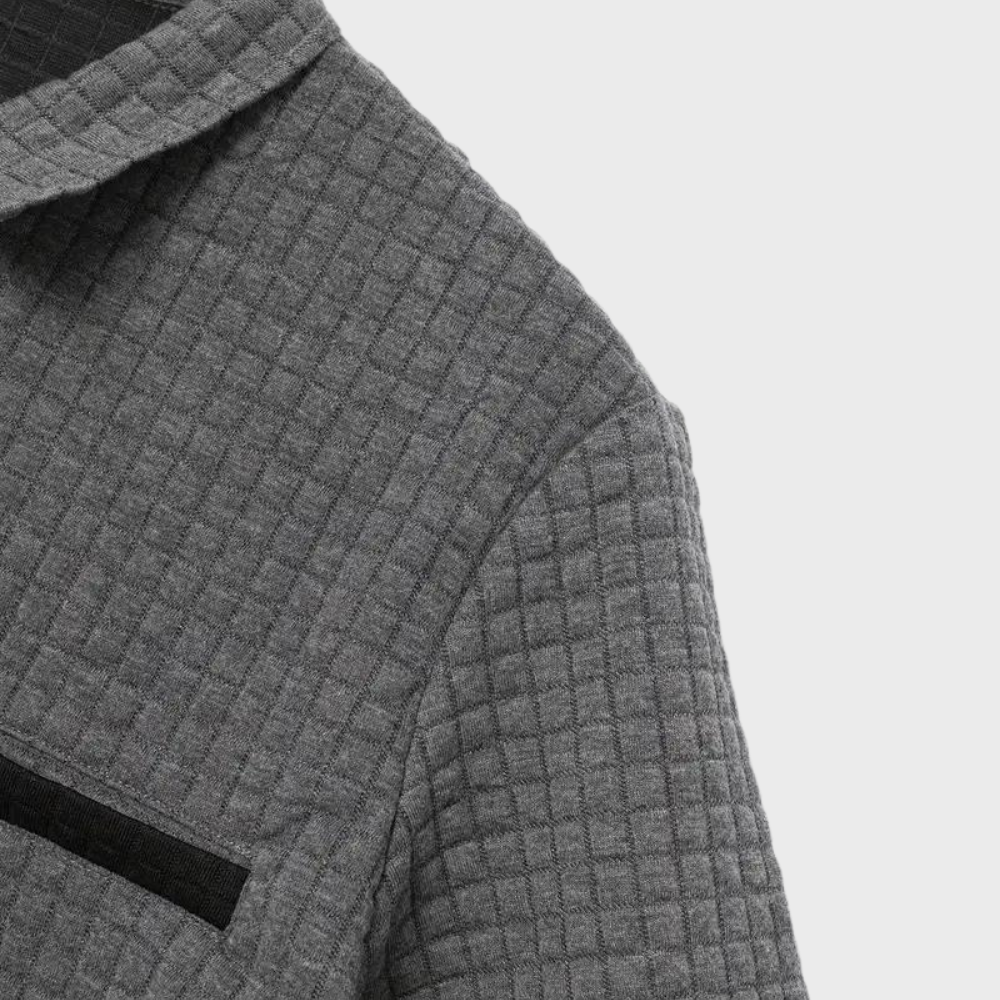 Polo Uomo Tessuto a Nido dApe Vestibilità Regular