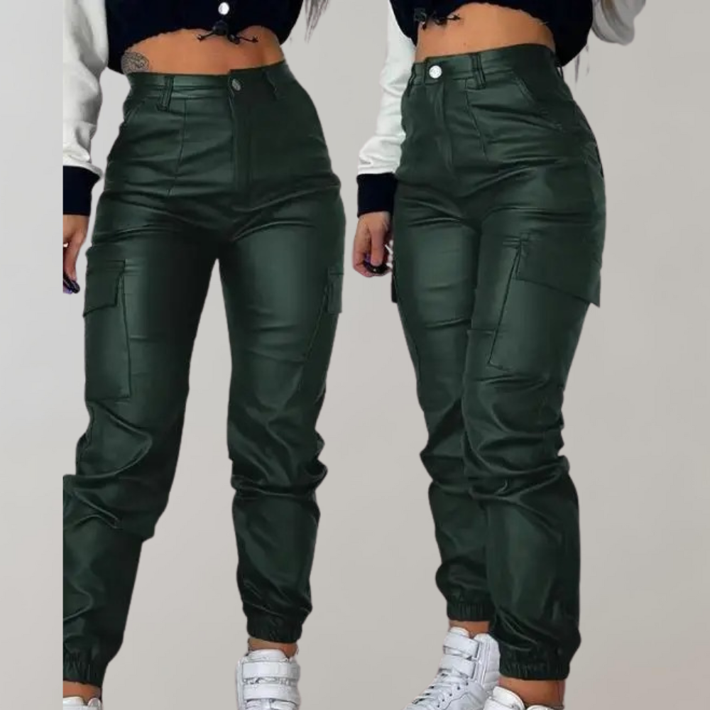 Pantaloni Cargo Donna Comodi con Tasche Multiple