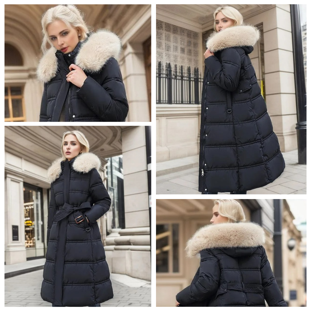 Giacca Invernale Donna Calda Elegante Classica