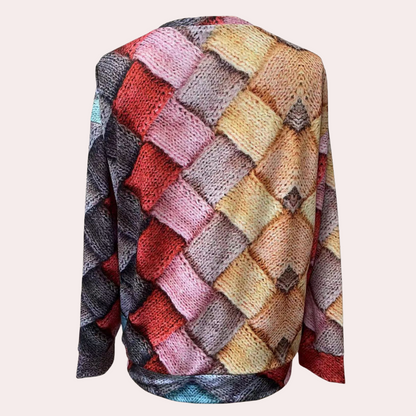 Maglione Donna Estivo in Maglia Leggera Regular Fit