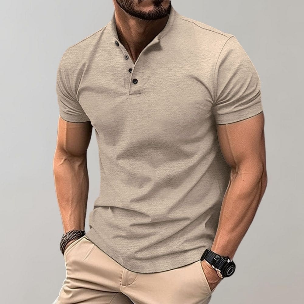 Polo Uomo Colletto Classico con Bottoni