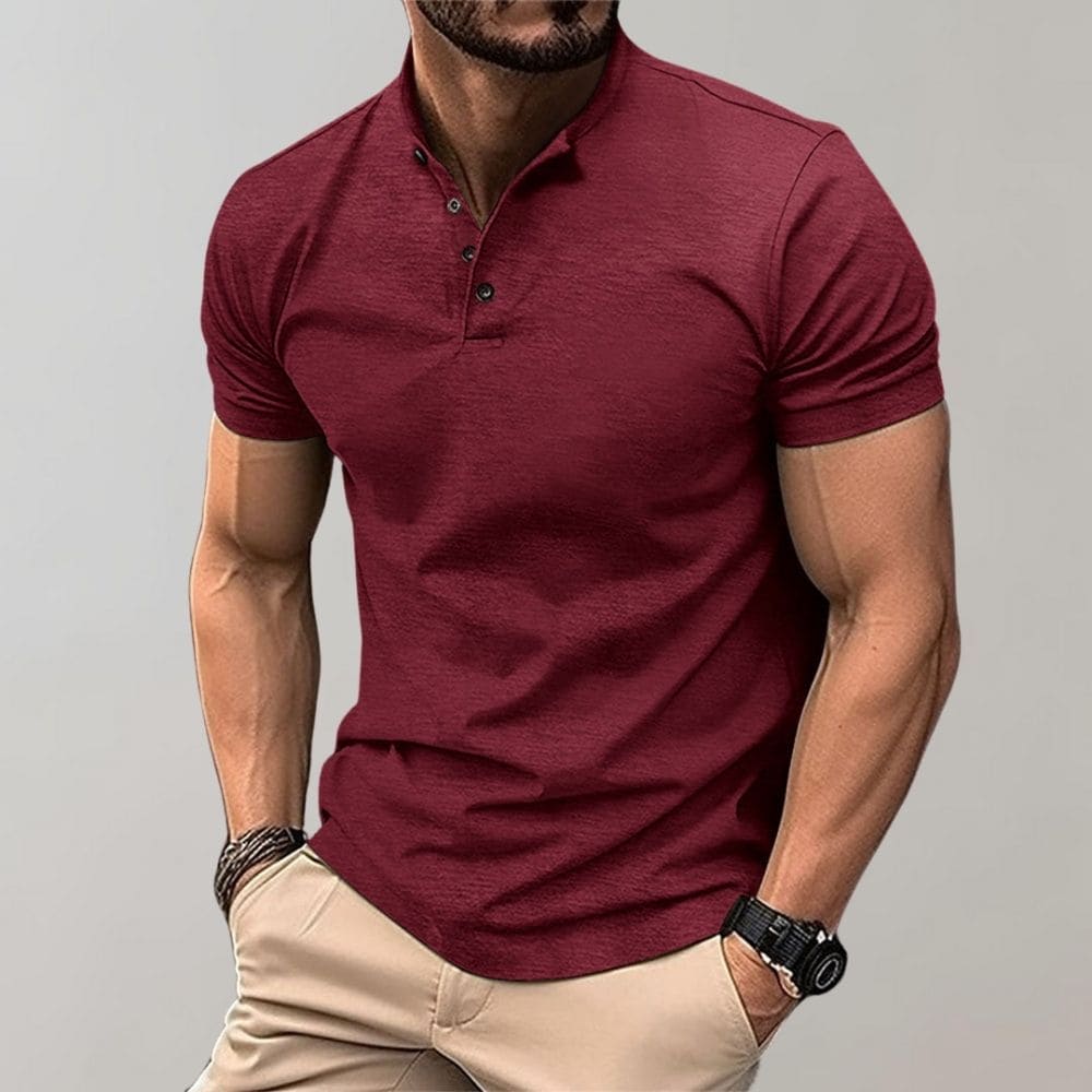 Polo Uomo Colletto Classico con Bottoni