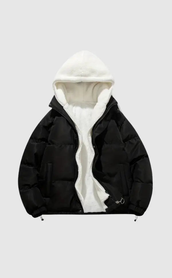 Giacca Uomo Imbottita Piuma con Chiusura Zip Calda - Brentozzi