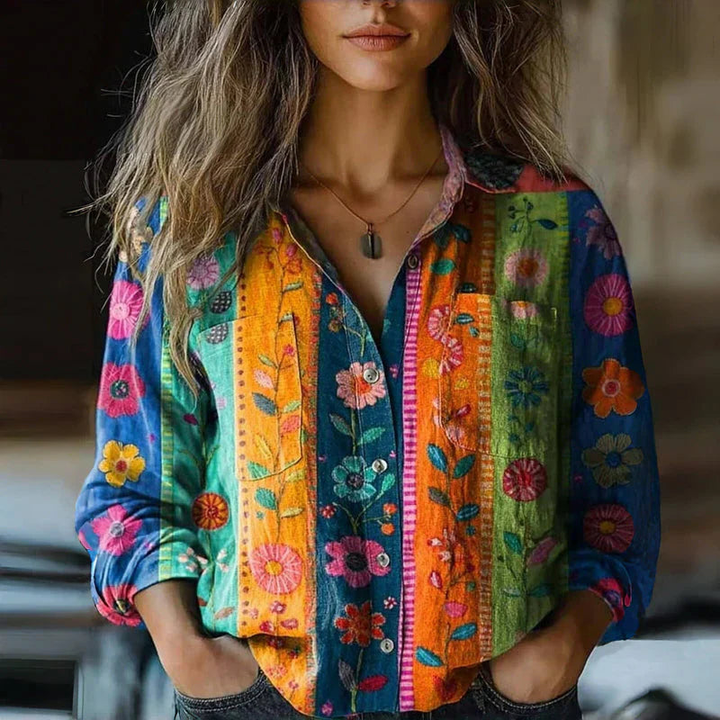 Camicetta Donna Elegante Bohémien - Stile Unico e Comodo per l'Estate 4