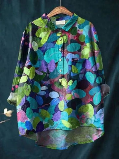 Camicetta Elegante Floreale Donna - Camicie Donna Versatili per Ogni Occasione, Stile Chic e Comfort Quotidiano 13