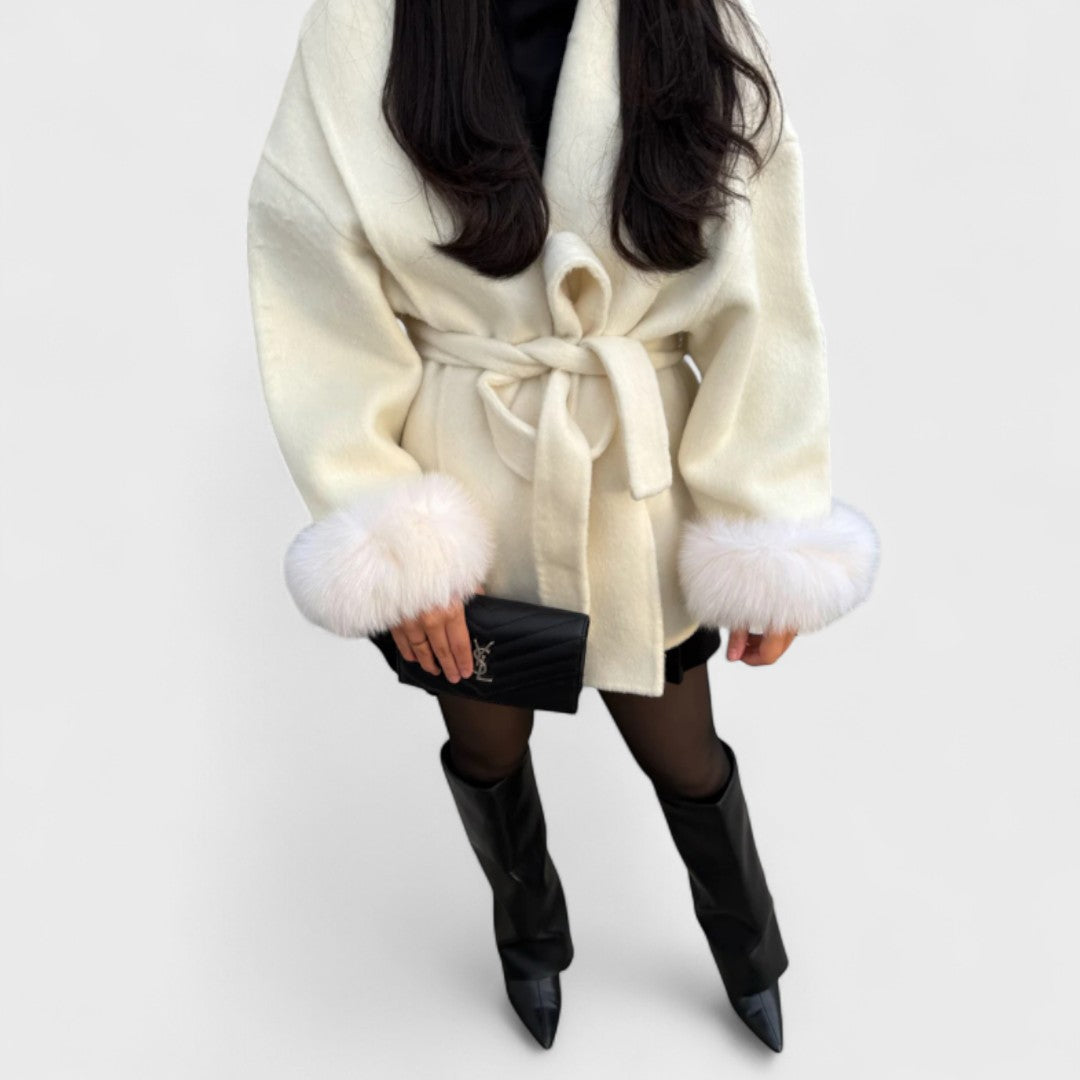 Cappotto Donna in Lana Morbida Vestibilità Classica - Vesarelli