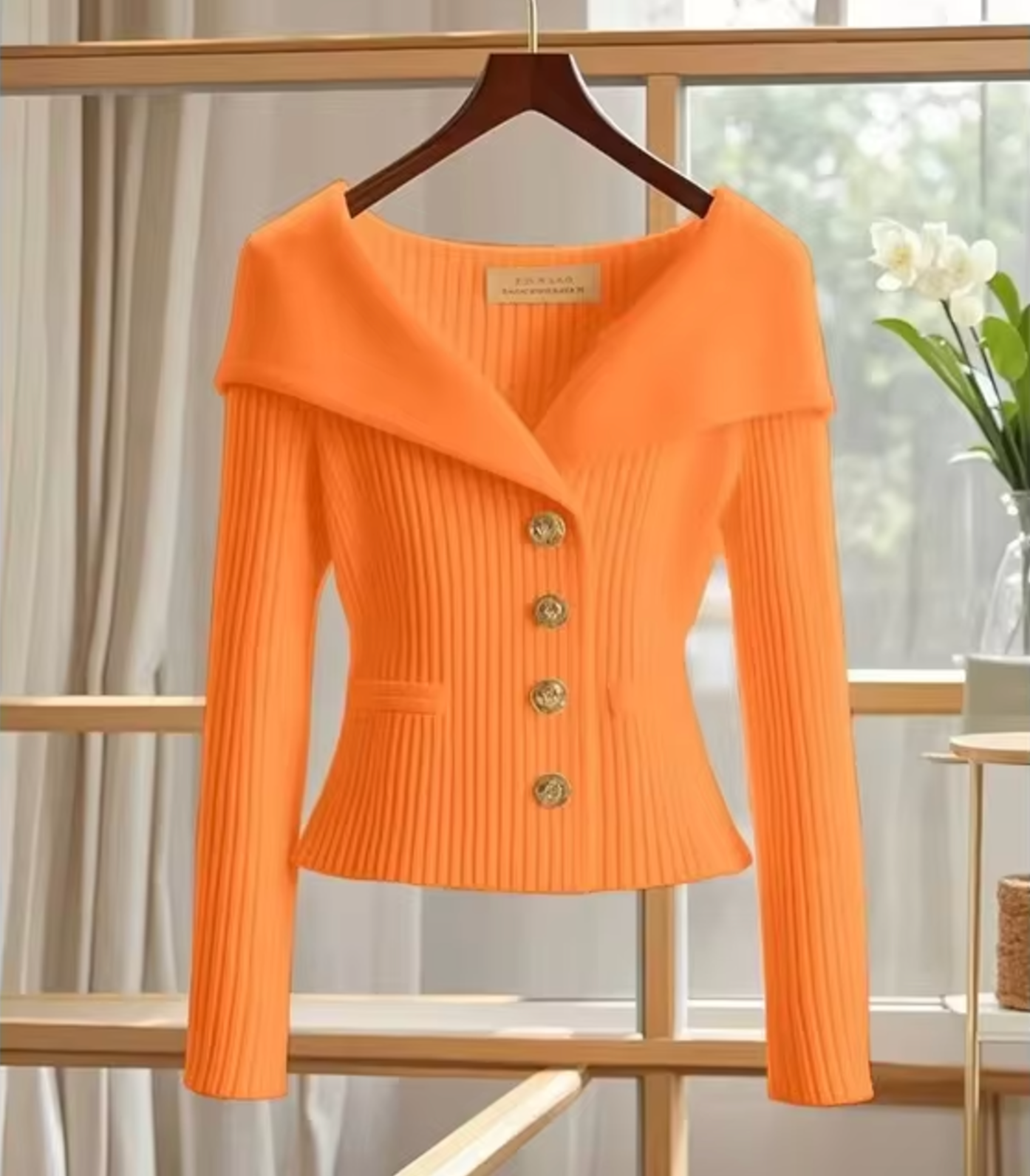Caria | Cardigan Primaverile Donna Corto Lavorato a Maglia 1