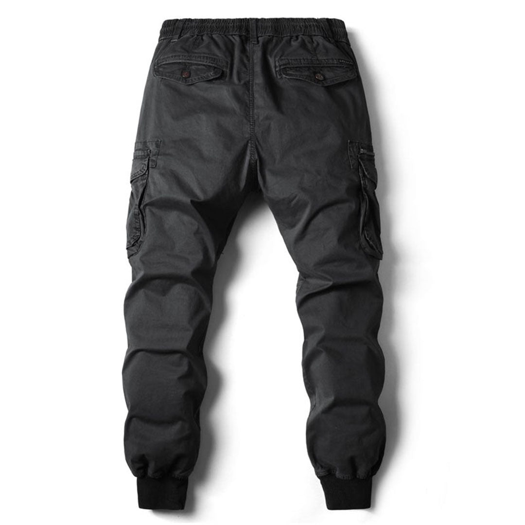 Carl| Pantaloni Cargo Jogger da Uomo Vita Elastica Tasche 1
